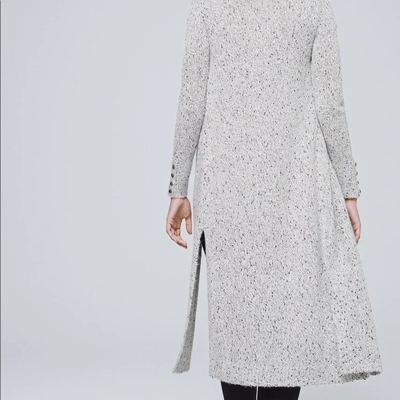 Whbm Button Cuff Sequin Duster S - Picture 3 of 12